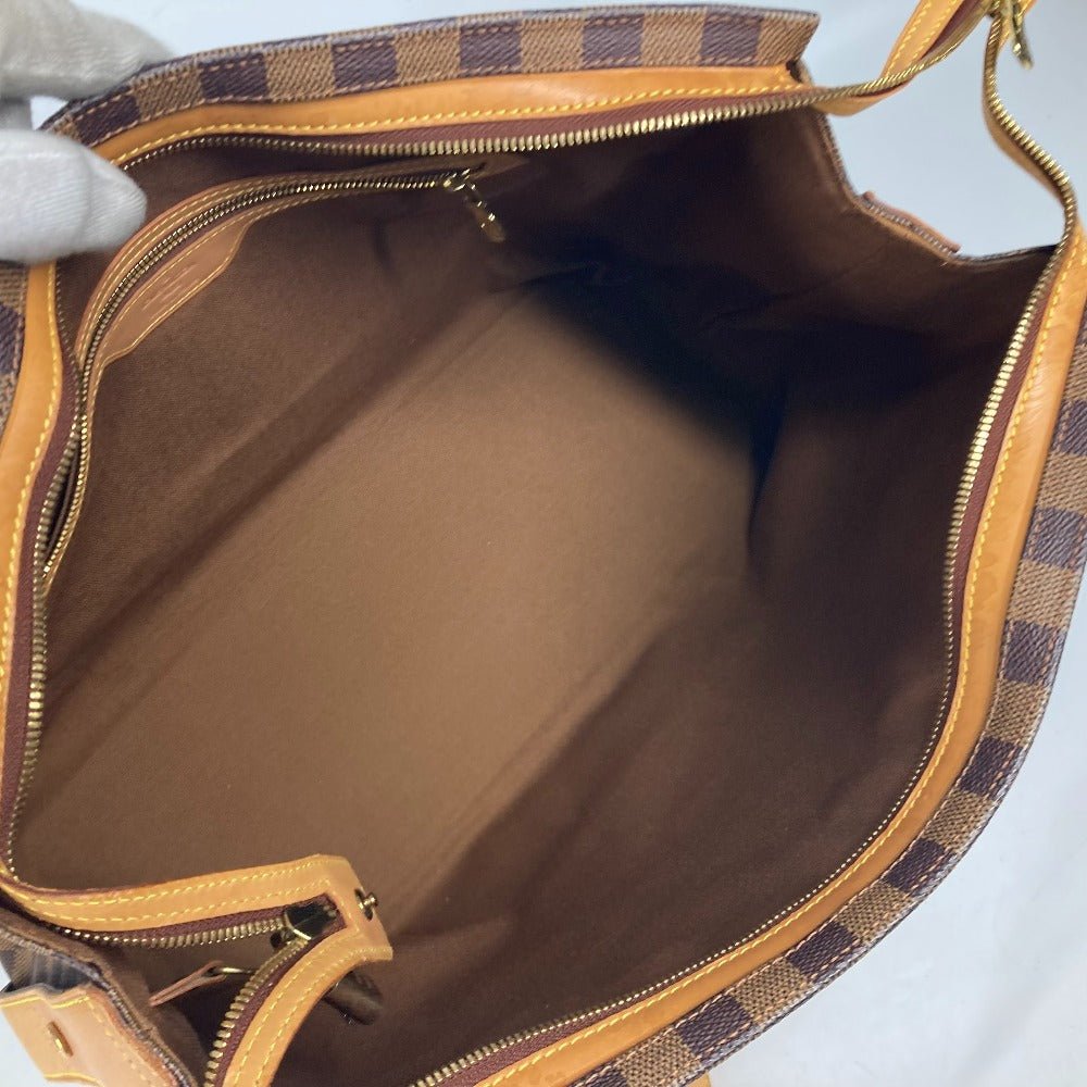 LOUIS VUITTON Shoulder Bag N99037 Damier canvas Brown Damier Columbine | AlmaBagz - Image 13