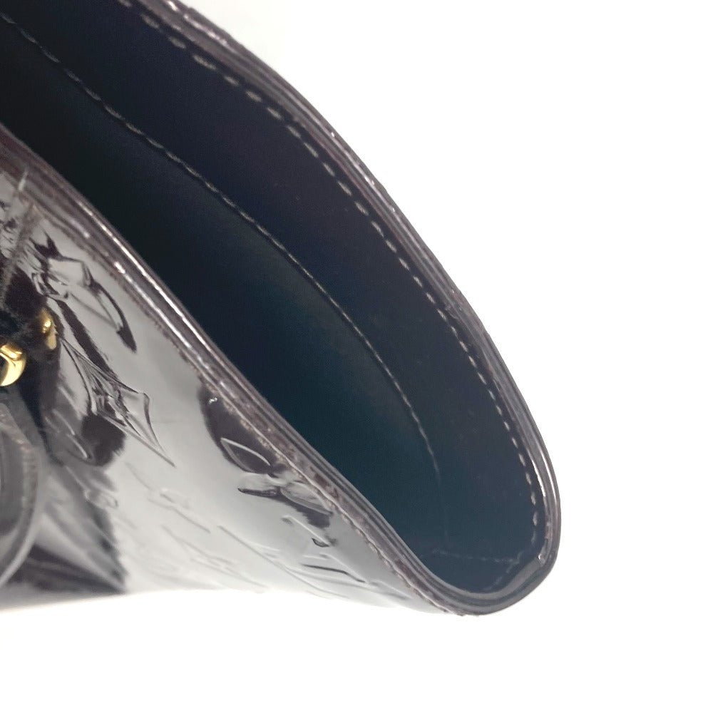 LOUIS VUITTON Shoulder Bag M91567 Monogram Vernis purple Monogram Vernis Valon MM | AlmaBagz - Image 8