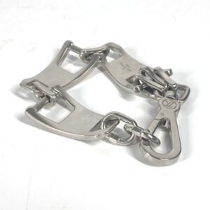 LOUIS VUITTON bracelet MP3015 metal Silver Bracelet LV Zip Bracelet | AlmaBagz
