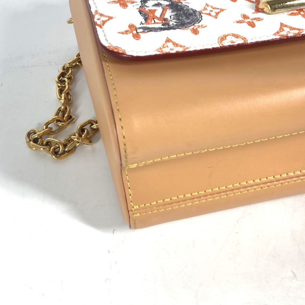 LOUIS VUITTON Shoulder Bag M44460 Monogram canvas white Monogram Catgram Cat Sac Twist MM | AlmaBagz - Image 6