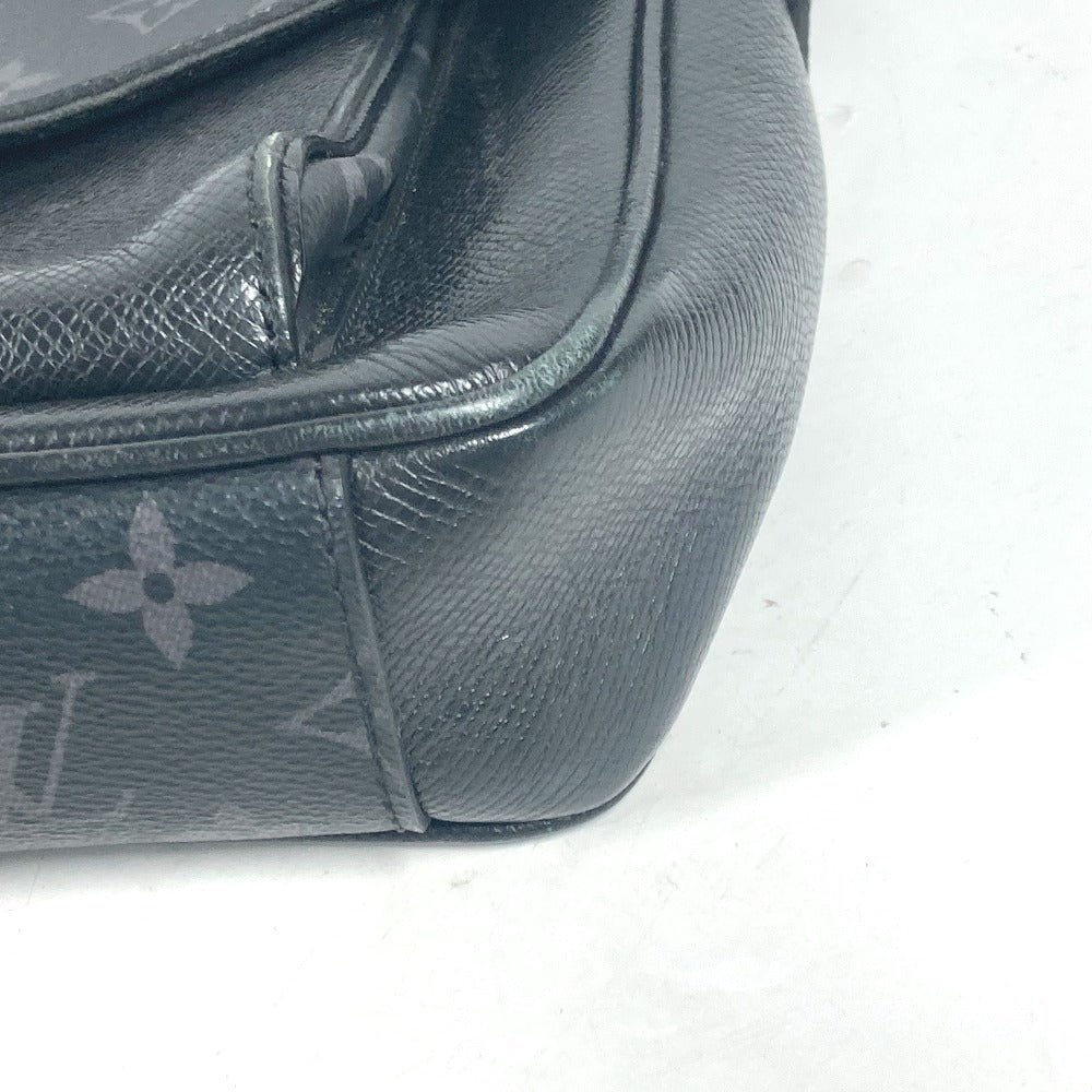 LOUIS VUITTON Shoulder Bag M30413 Taiga Leather, Monogram Eclipse Canvas black Thai Galama Monogram Eclipse Flap messenger | AlmaBagz - Image 5