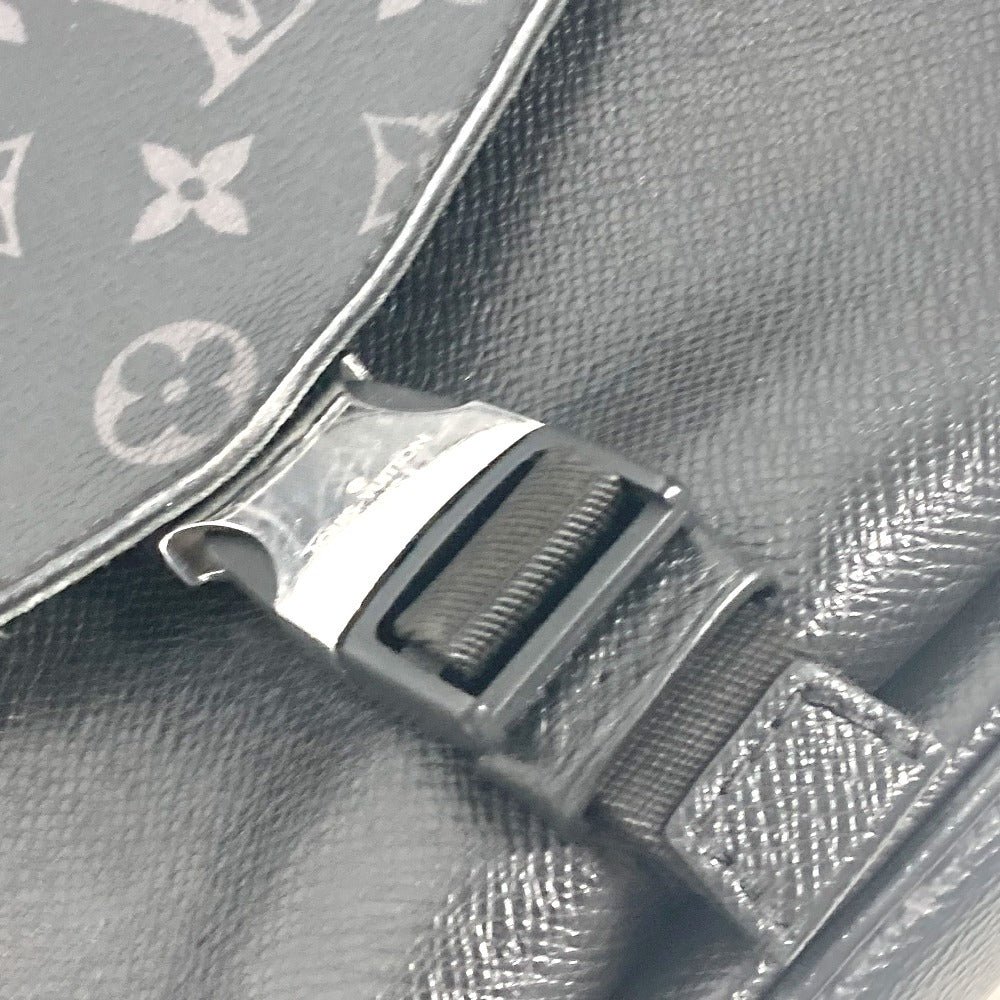 LOUIS VUITTON Shoulder Bag M30413 Taiga Leather, Monogram Eclipse Canvas black Thai Galama Monogram Eclipse Flap messenger | AlmaBagz - Image 7