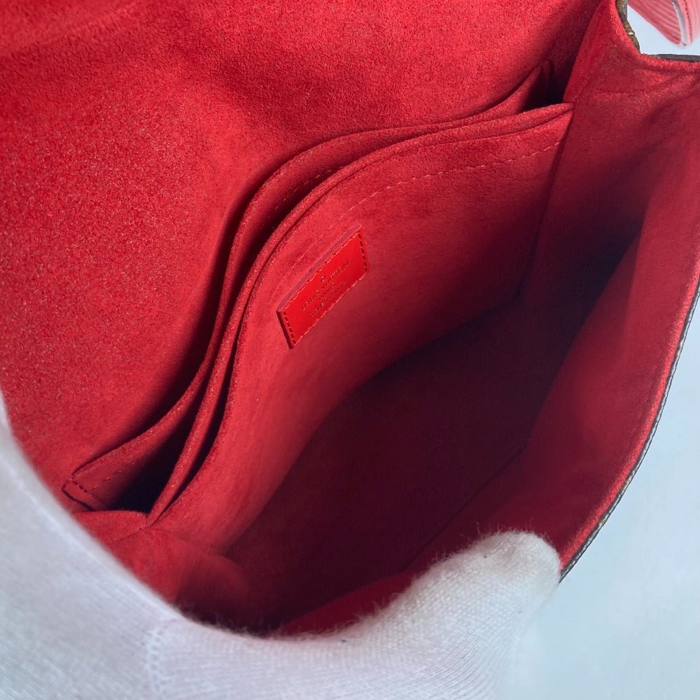 LOUIS VUITTON Shoulder Bag M44031 Epi Leather, Monogram Canvas Red epi monogram Saint-Michel | AlmaBagz - Image 13