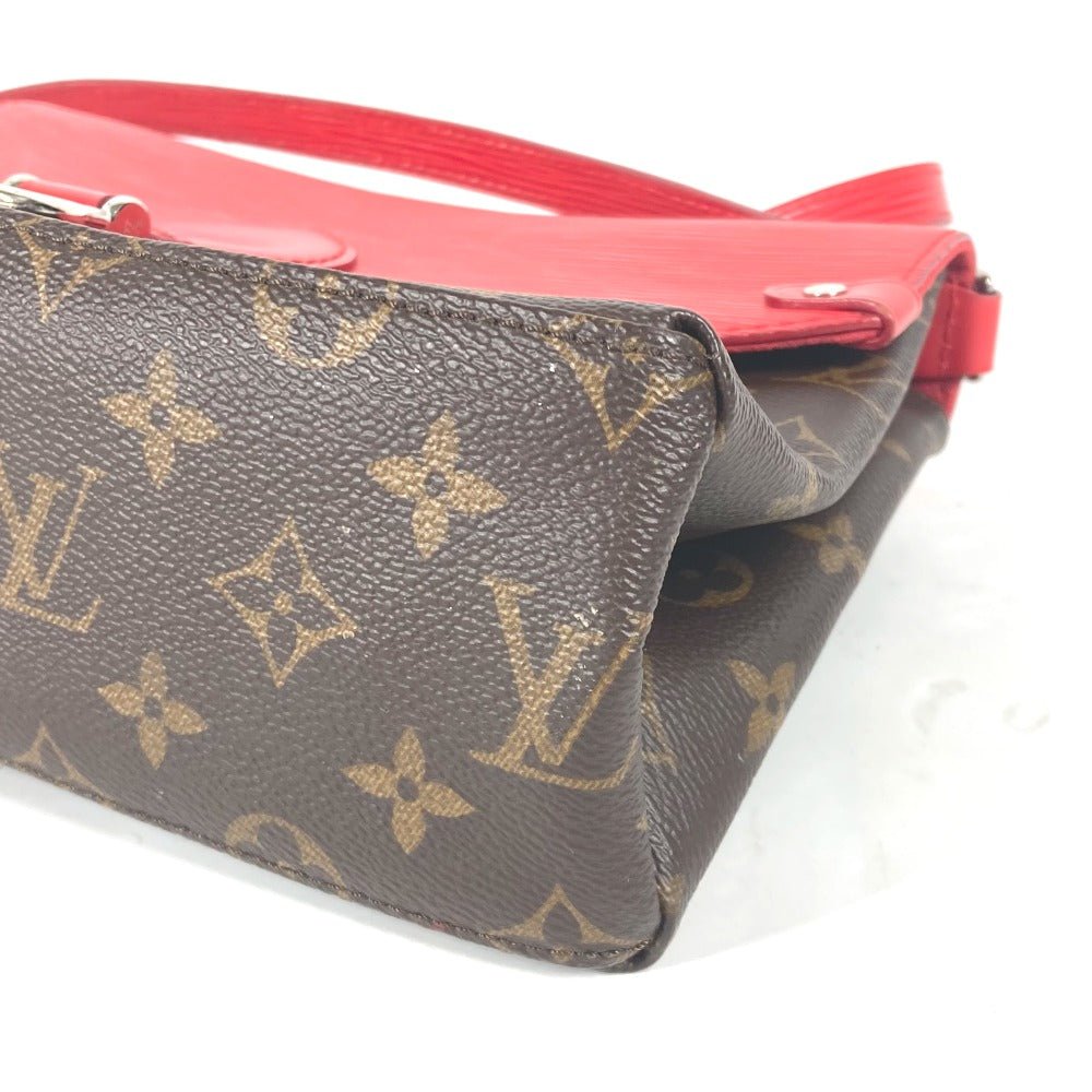LOUIS VUITTON Shoulder Bag M44031 Epi Leather, Monogram Canvas Red epi monogram Saint-Michel | AlmaBagz - Image 5