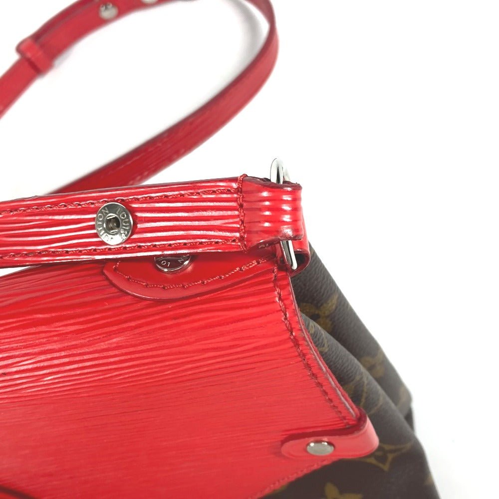 LOUIS VUITTON Shoulder Bag M44031 Epi Leather, Monogram Canvas Red epi monogram Saint-Michel | AlmaBagz - Image 8