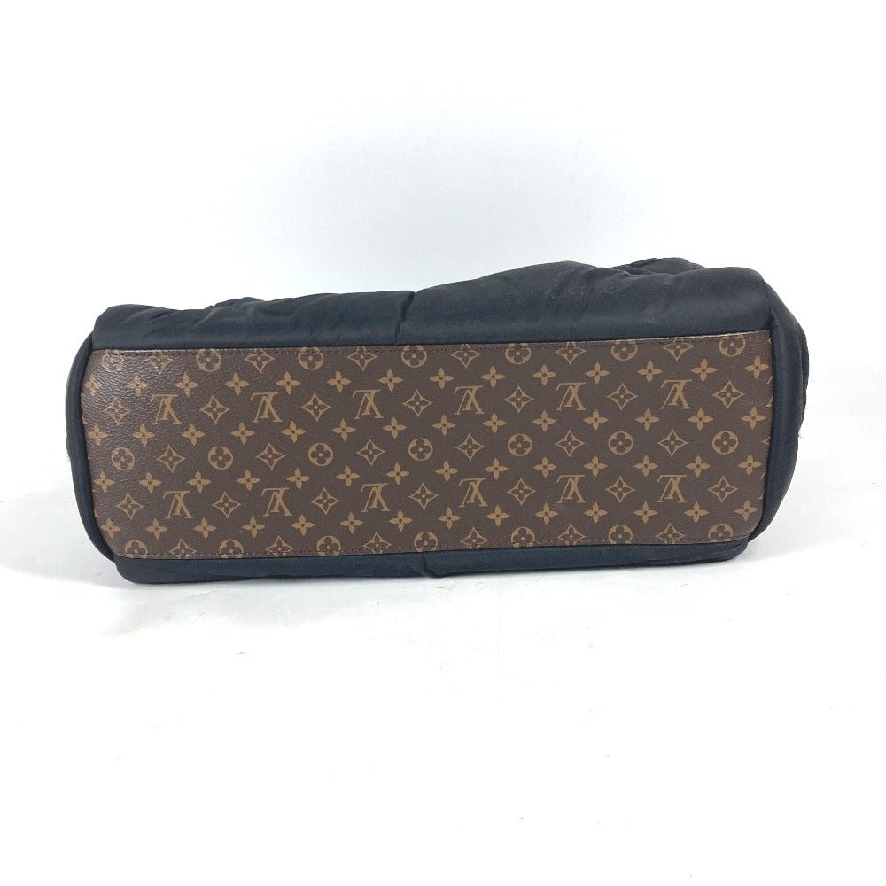 LOUIS VUITTON Shoulder Bag M21069 , recycled metallic nylon black LV Pillow Monogram On the Go MM | AlmaBagz - Image 3