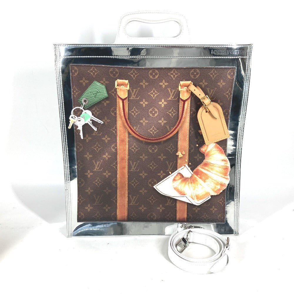 LOUIS VUITTON Shoulder Bag M23151 Monogram canvas Silver Monogram Freezer/Sac Plat | AlmaBagz - Image 17