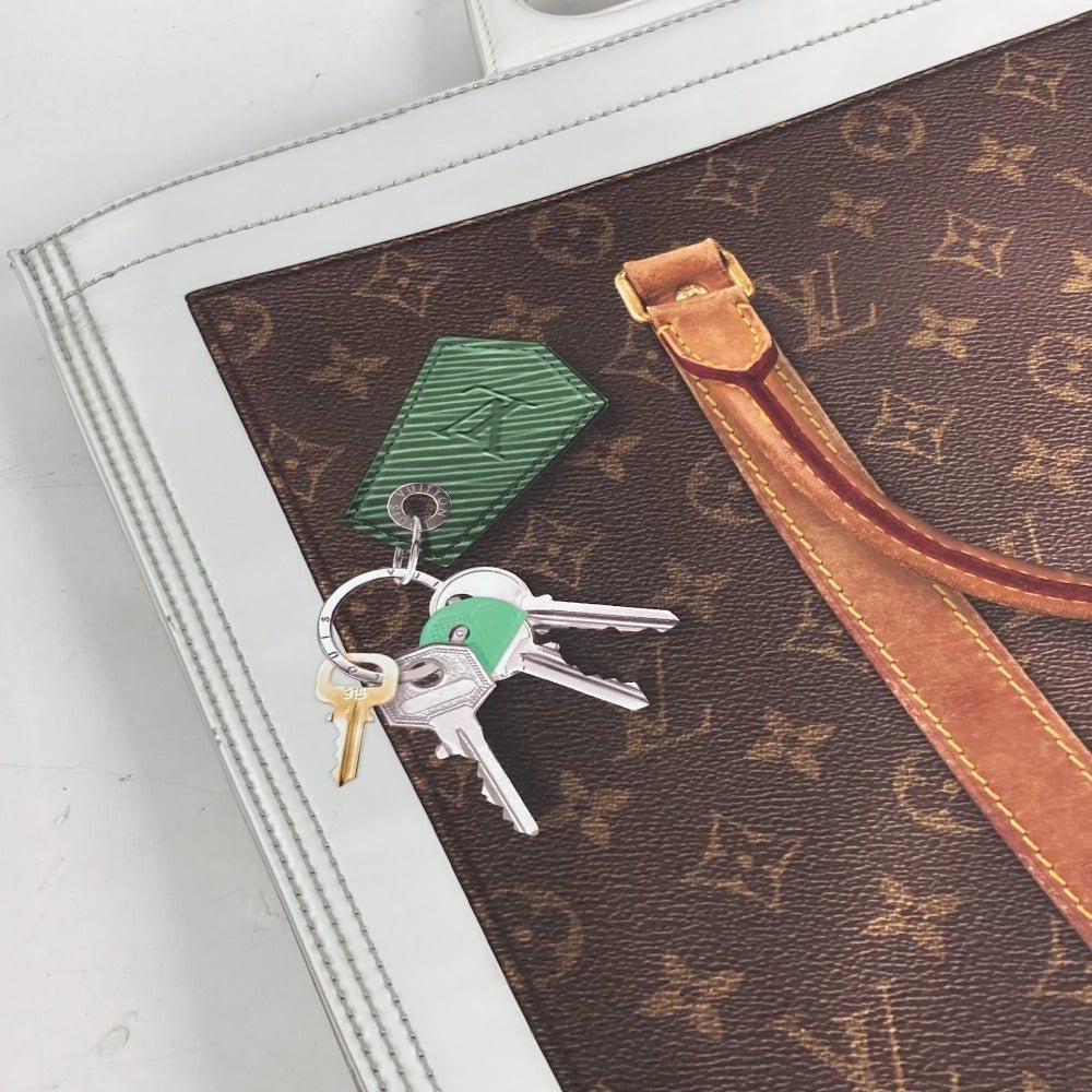 LOUIS VUITTON Shoulder Bag M23151 Monogram canvas Silver Monogram Freezer/Sac Plat | AlmaBagz - Image 11