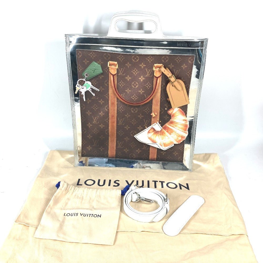 LOUIS VUITTON Shoulder Bag M23151 Monogram canvas Silver Monogram Freezer/Sac Plat | AlmaBagz - Image 16