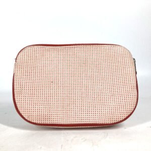 HERMES Pouch cotton Orange type Pouch "Echapp" Women Used | AlmaBagz