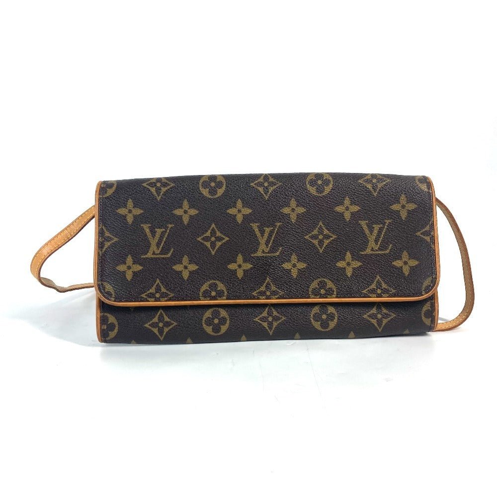 LOUIS VUITTON Shoulder Bag M51852 Monogram canvas Brown Monogram Pochette Twin GM Women Used | AlmaBagz - Image 16