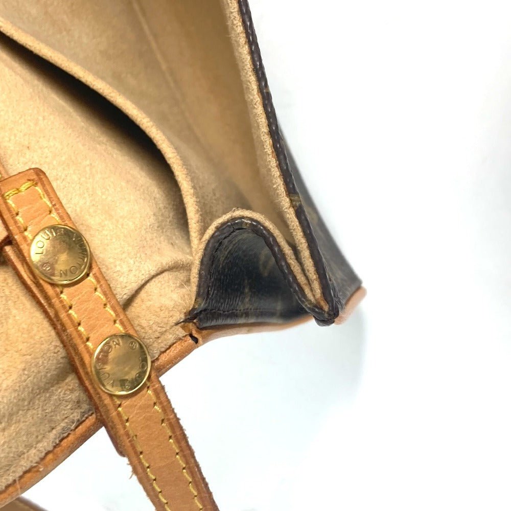 LOUIS VUITTON Shoulder Bag M51852 Monogram canvas Brown Monogram Pochette Twin GM Women Used | AlmaBagz - Image 12