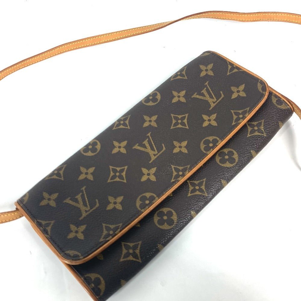 LOUIS VUITTON Shoulder Bag M51852 Monogram canvas Brown Monogram Pochette Twin GM Women Used | AlmaBagz - Image 7