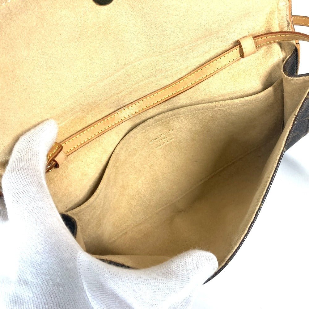 LOUIS VUITTON Shoulder Bag M51852 Monogram canvas Brown Monogram Pochette Twin GM Women Used | AlmaBagz - Image 8