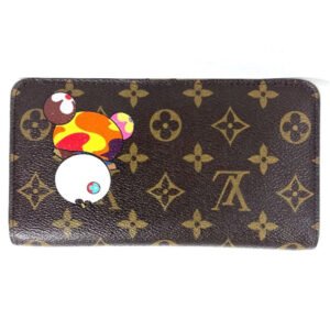 LOUIS VUITTON Long Wallet Purse M61729 Monogram canvas Brown Monogram panda Porto Monezup Women Used | AlmaBagz