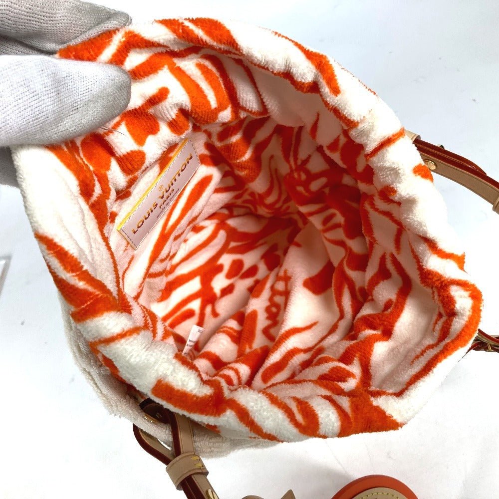 LOUIS VUITTON Shoulder Bag M25146 cotton white Monogram Bucket・LV Vacation | AlmaBagz - Image 12