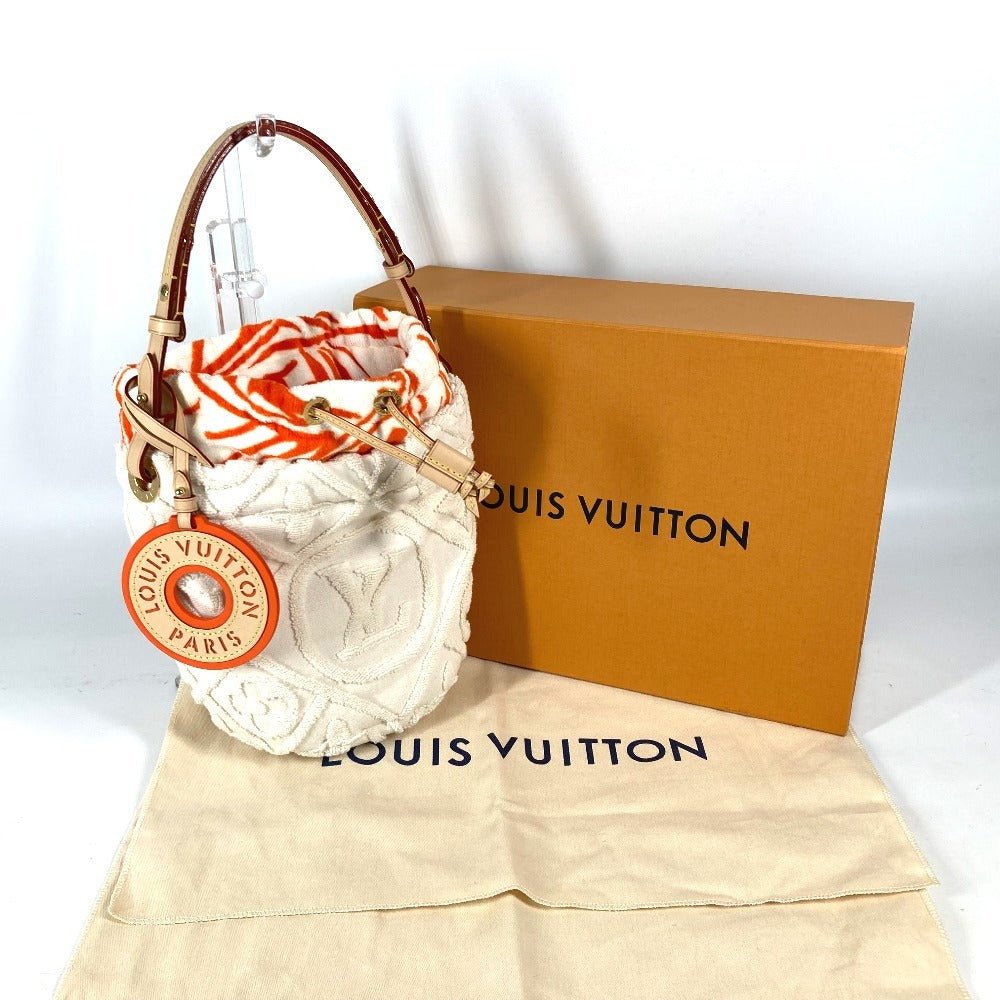 LOUIS VUITTON Shoulder Bag M25146 cotton white Monogram Bucket・LV Vacation | AlmaBagz - Image 17