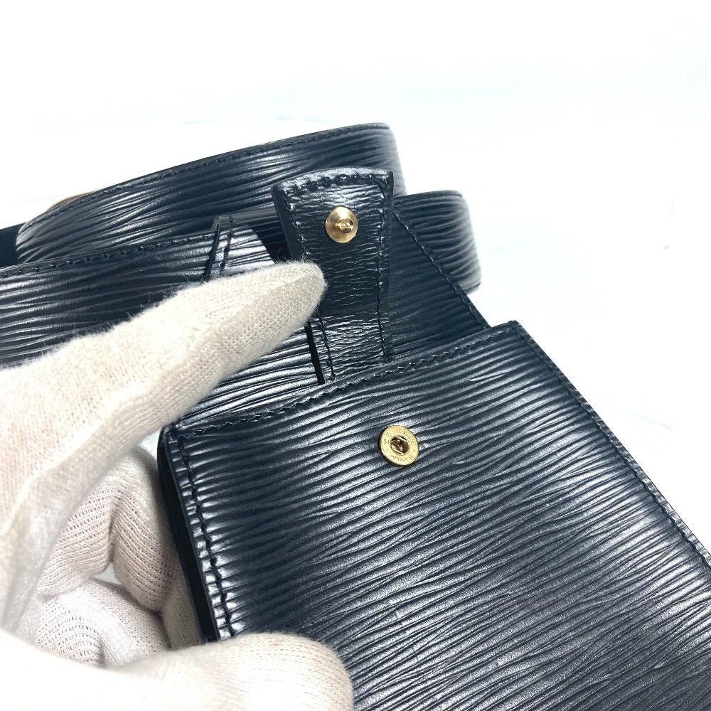 LOUIS VUITTON Sling bag M52902 Epi Leather black Epi Shah Wood unisex(Unisex) 110 Used | AlmaBagz - Image 8