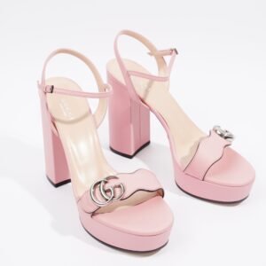 Gucci Marmont Pink Leather EU 39.5 UK 6.5 | AlmaBagz