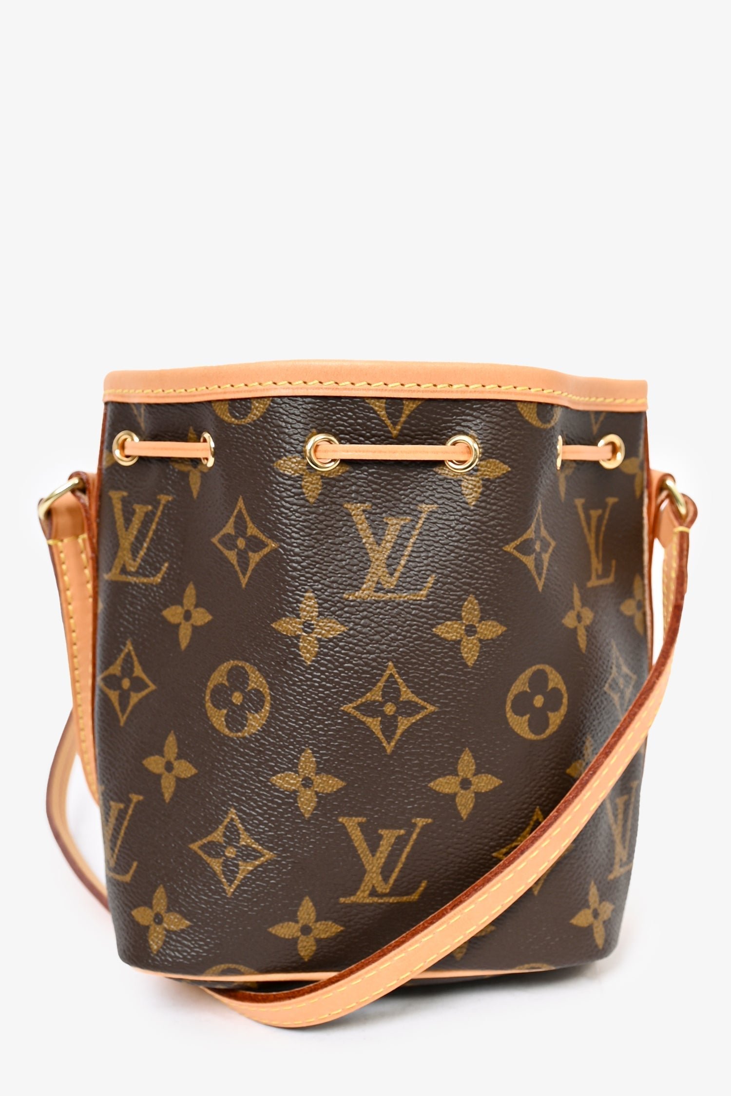Louis Vuitton 2019 Monogram Nano Noe Crossbody | AlmaBagz