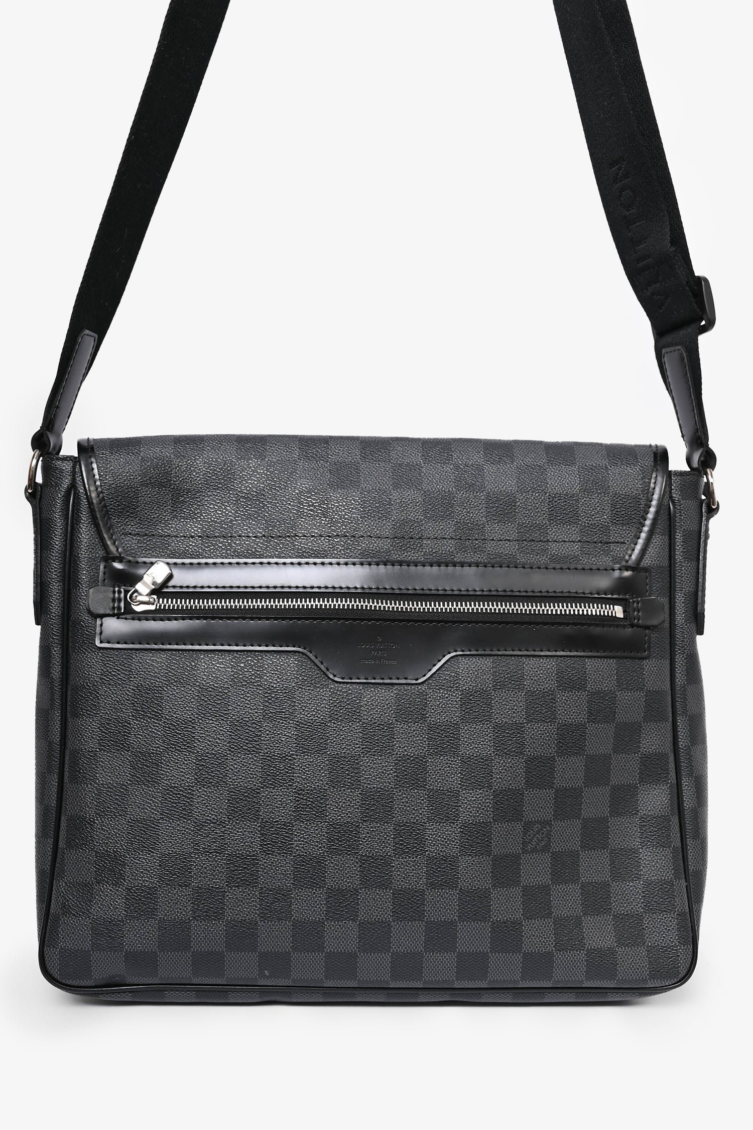Louis Vuitton 2009 Damier Ebene Daniel MM Messenger Bag | AlmaBagz