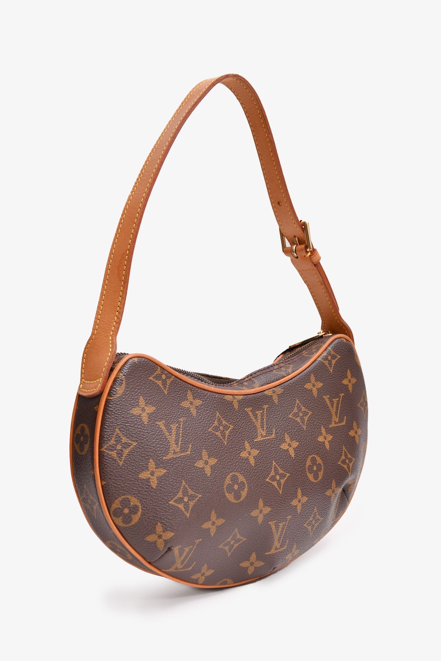 Louis Vuitton 2003 Monogram Croissant PM Shoulder Bag | AlmaBagz