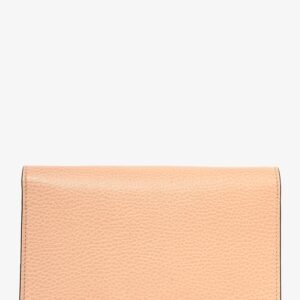 Gucci Brown Leather GG Wallet on Chain | AlmaBagz