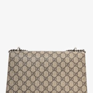 Gucci GG Supreme Red Suede Small Dionysus Chain Shoulder Bag | AlmaBagz