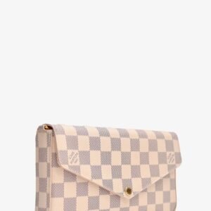 Louis Vuitton 2016 Damier Azure Felicie Pochette On Chain | AlmaBagz