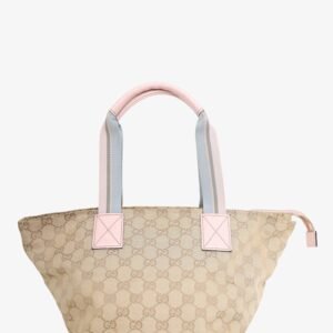 Gucci Beige GG Canvas Mini Tote | AlmaBagz