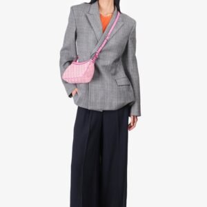 Gucci x Palace Pink GG-P Canvas Half-Moon Mini Bag | AlmaBagz