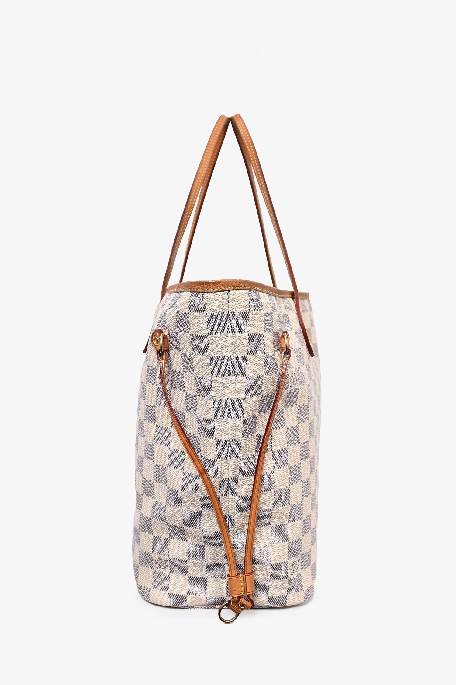 Louis Vuitton 2011 Damier Azur Neverfull MM | AlmaBagz