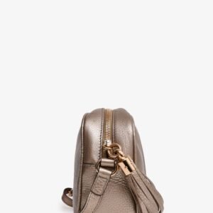 Gucci Gold Metallic Soho Disco Camera Bag | AlmaBagz