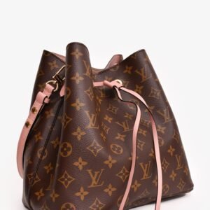 Louis Vuitton Brown/Pink Monogram Canvas 'NeoNeo' Bucket Bag | AlmaBagz