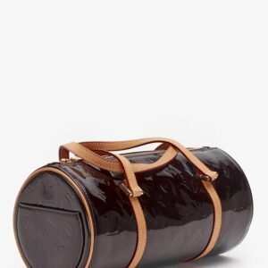 Louis Vuitton Dark Purple Vernis Monogram Papillon 30 Bag | AlmaBagz