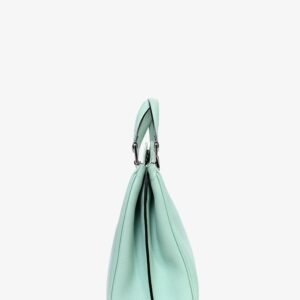 Gucci Mint Grained Leather Zumi Top Handle Bag with Strap | AlmaBagz