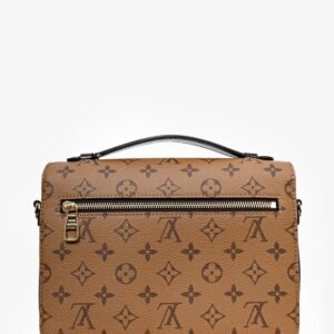 Louis Vuitton Reverse Monogram Pochette Metis Top Handle with Strap | AlmaBagz