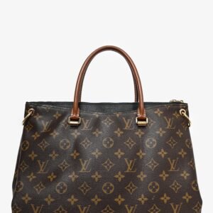 Louis Vuitton Monogram Pallas MM Zip Tote Bag with Strap | AlmaBagz