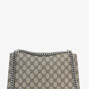 Gucci GG Supreme/Red Suede Small Dionysus Shoulder Bag | AlmaBagz