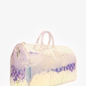 Louis Vuitton 2019 Prism Keepall Bandoulière 50 | AlmaBagz