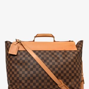 Louis Vuitton 1996 100th Anniversary Damier Ebene Leather Trimmed West-End GM Bag with Strap | AlmaBagz