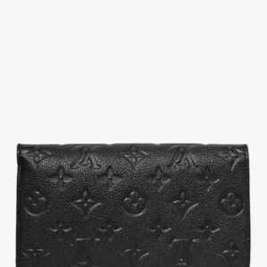 Louis Vuitton 2019 Black Empreinte Leather 'Vavin' Wallet on Chain Bag | AlmaBagz