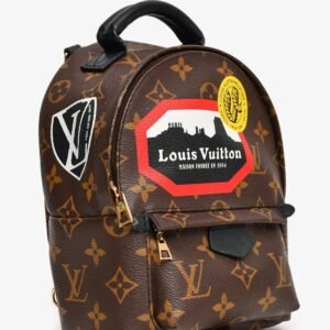 Louis Vuitton Monogram World Tour Print Palm Spring PM (As Is) | AlmaBagz