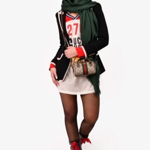 Gucci 2024 GG Supreme Web Monogram Mini Boston Bag | AlmaBagz