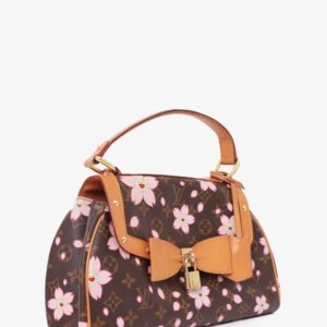 Louis Vuitton 2003 Monogram Cherry Blossom Sac Retro Shoulder Bag (Refurbished) | AlmaBagz