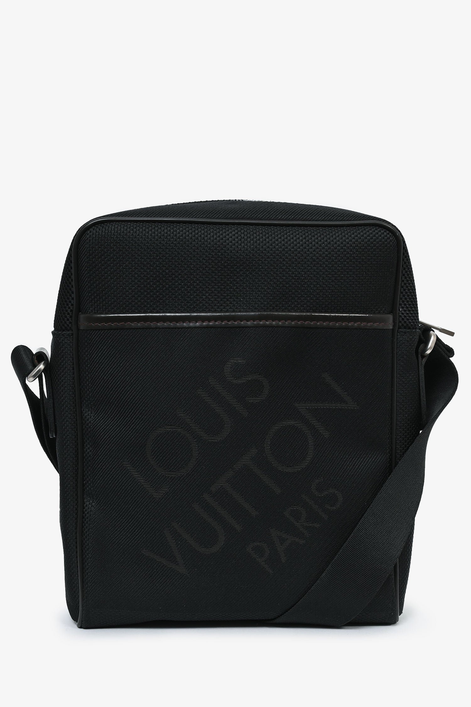 Louis Vuitton Black Canvas 'Geant Citadin' Messenger Bag | AlmaBagz