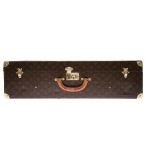 LOUIS VUITTON Rare 75 Suitcase in brown monogram canvas | AlmaBagz