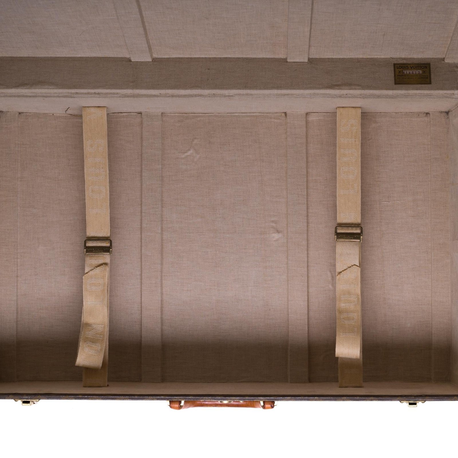 LOUIS VUITTON Rare 75 Suitcase in brown monogram canvas | AlmaBagz - Image 15