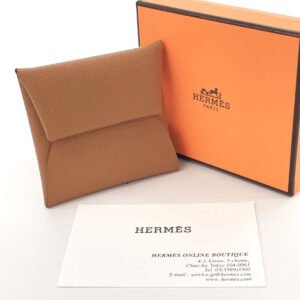 HERMES Coin case Epsom Brown Bastia Verso | AlmaBagz