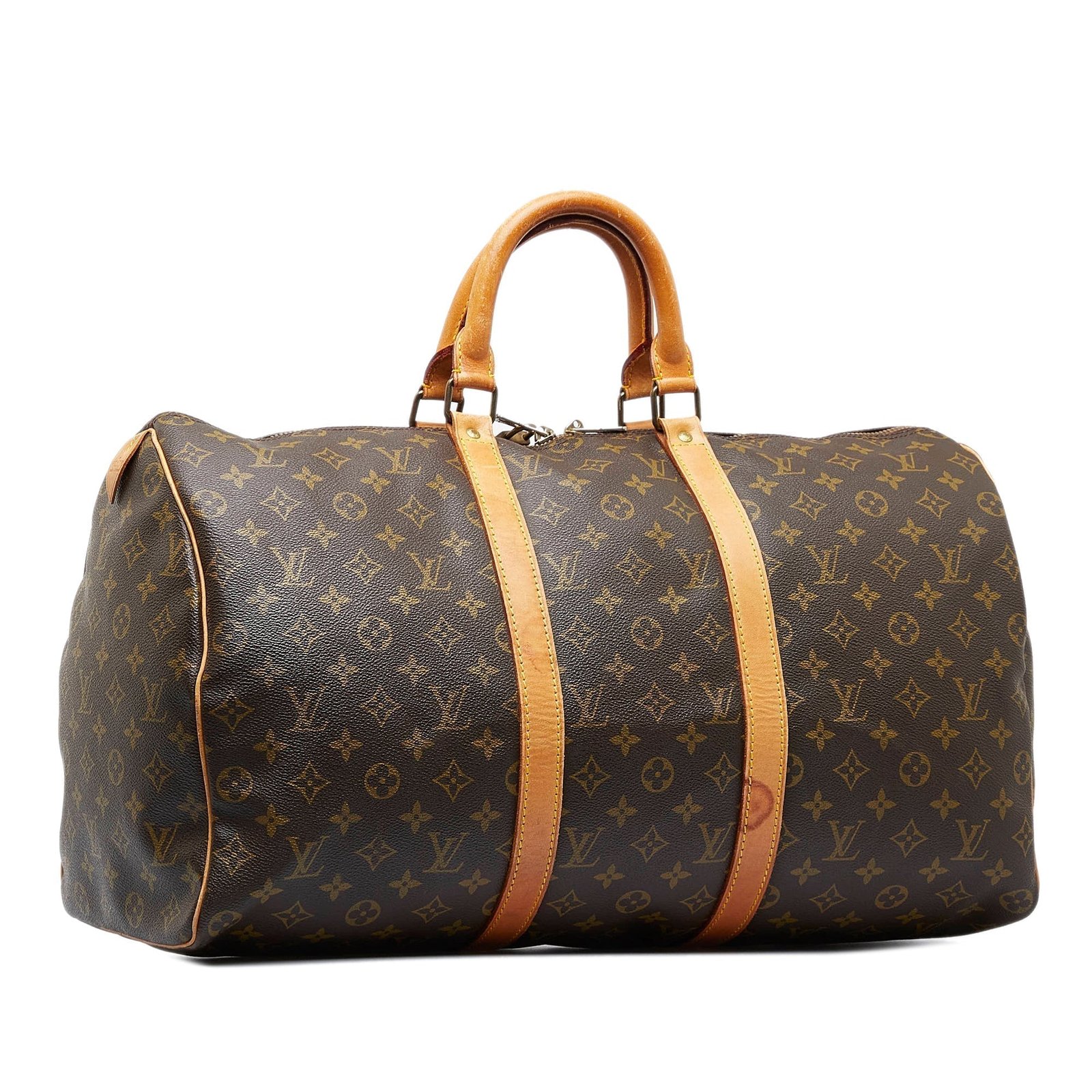 LOUIS VUITTON Monogram Keepall 50 Travel Bag | AlmaBagz